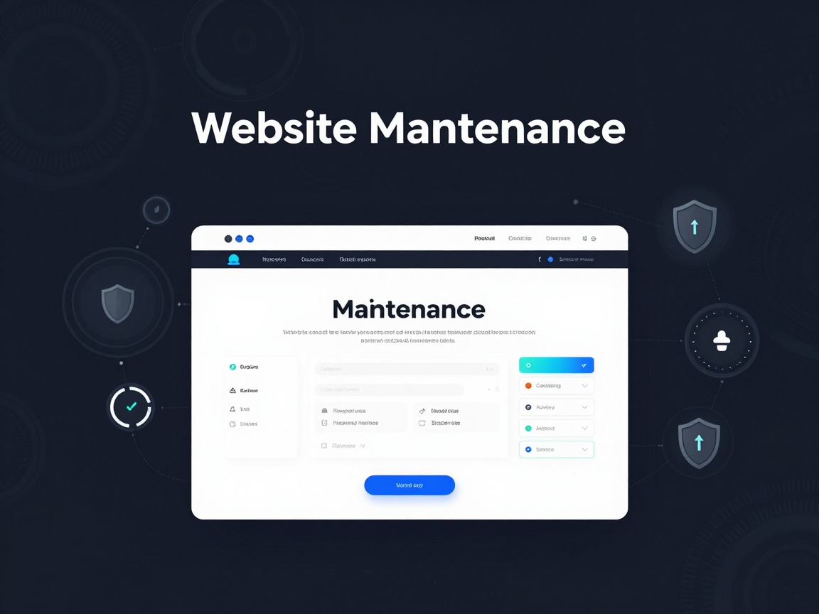 Website maintenance and support service